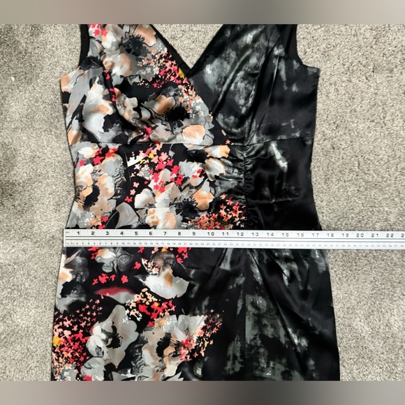 Fully Lined Donna Rocco Silk Dress Size 12 - Picture 8 of 14